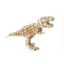 Load image into Gallery viewer, Kikkerland 3D Wooden T-Rex Puzzle
