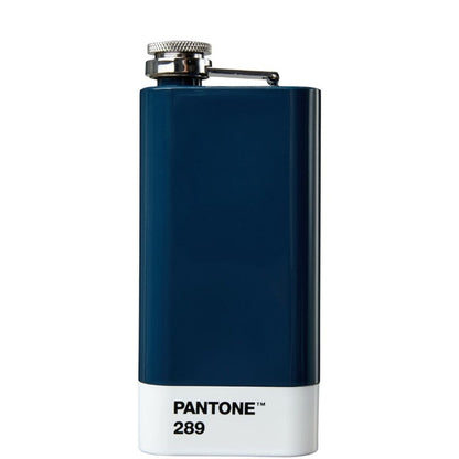 Pantone Hip Flask in Box in Blue 289