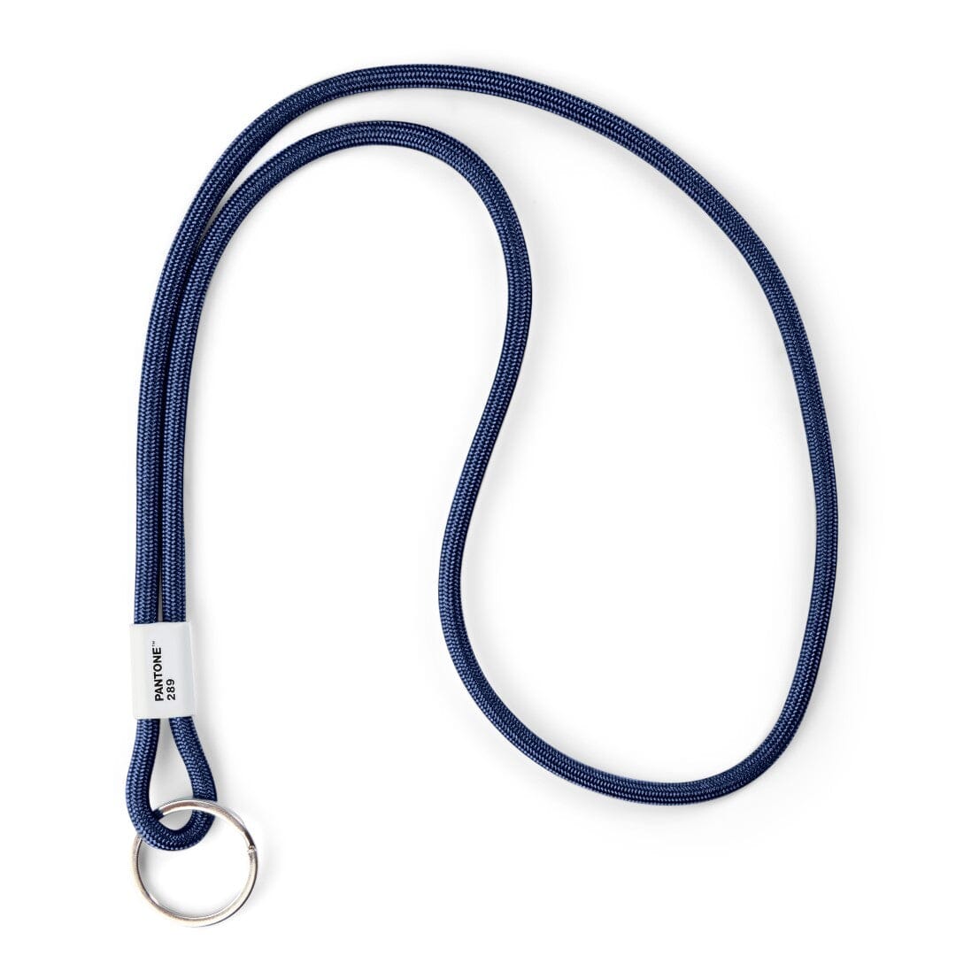 Pantone Long Keychain in Dark Blue 289