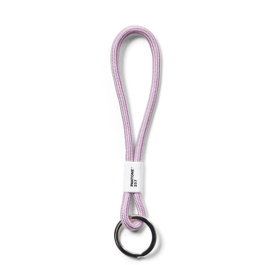 Pantone Short Keychain in Light Purple 257 C