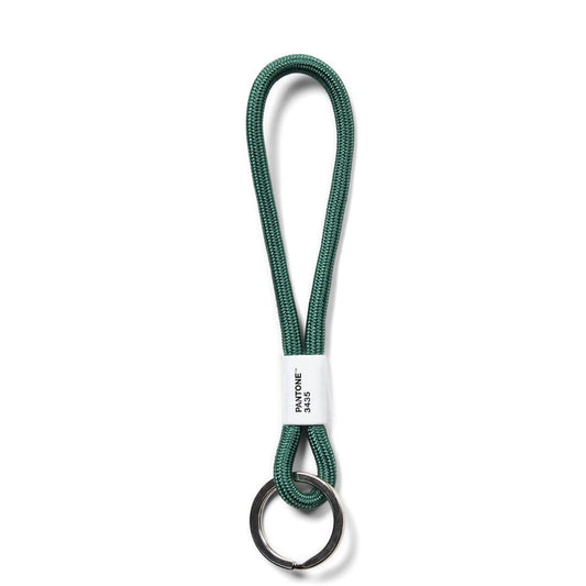 Pantone Short Keychain in Dark Green 3435