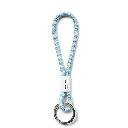 Pantone Short Keychain in Light Blue 550