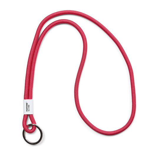 Pantone Long Keychain in 2023 Color of the Year 18-1750 Viva Magenta