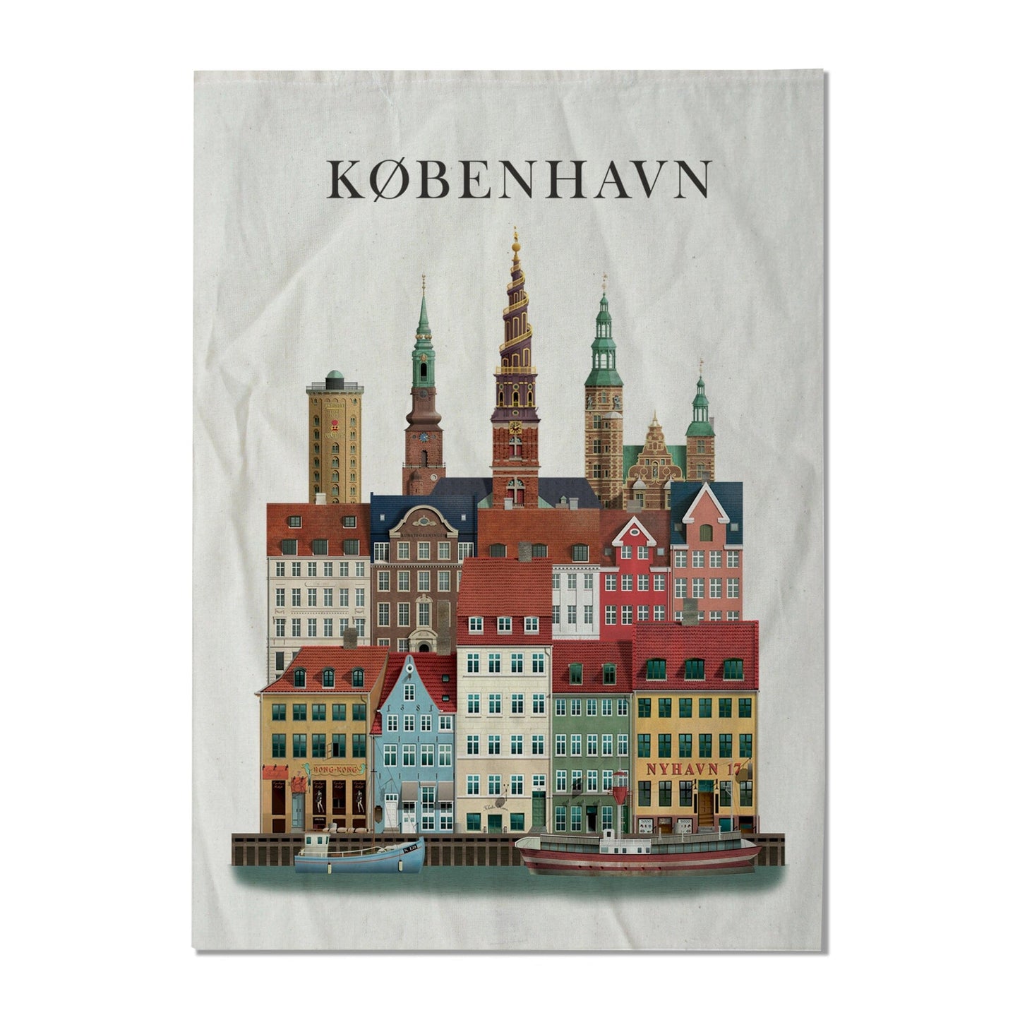 Martin Schwartz Copenhagen Tea Towel