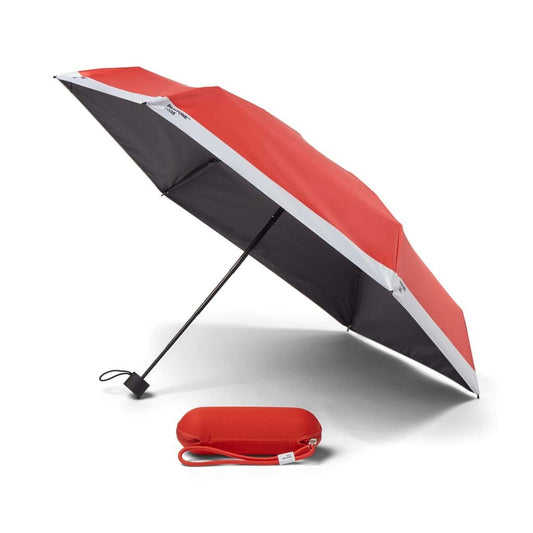Pantone Small Folding Umbrella in Carry Case in Red 2035 C
