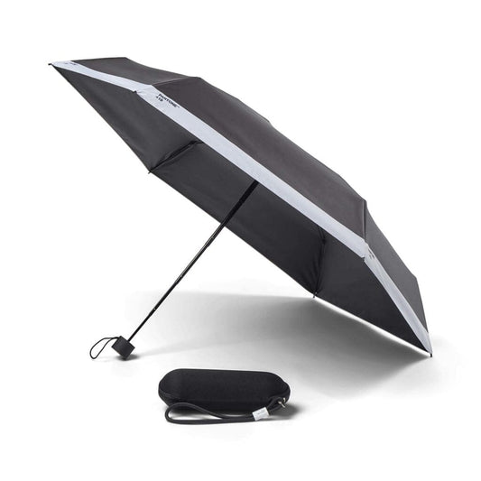 Pantone Small Folding Umbrella in Carry Case in Black 419 C