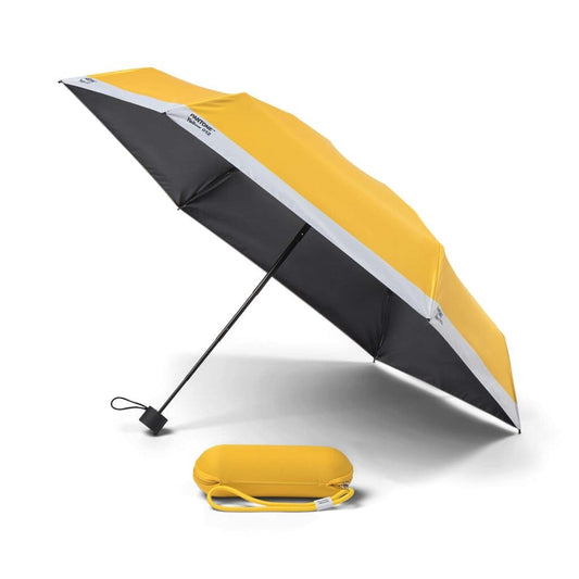 Pantone Small Folding Umbrella in Carry Case in Yellow 012 C