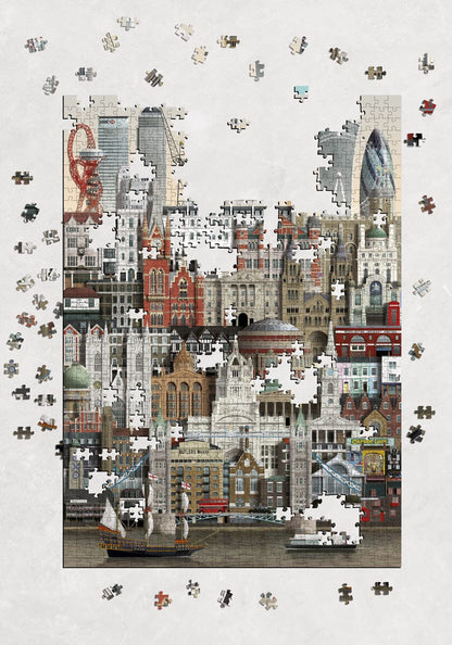 Martin Schwartz London Jigsaw 1000 Pieces