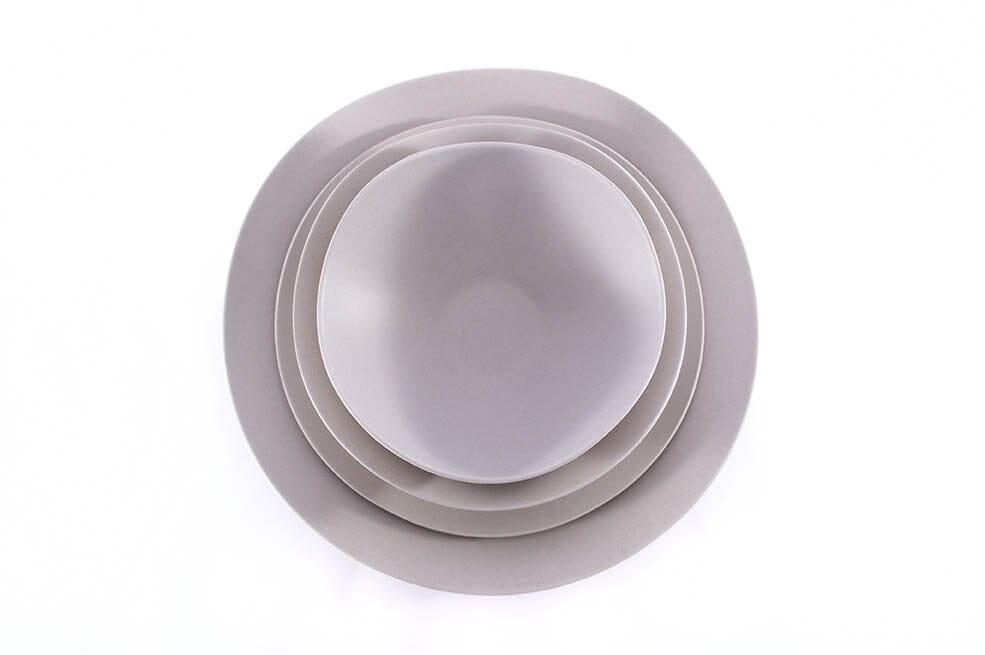 Curve Dinner Set in Dove