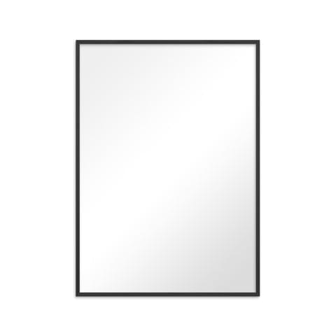 Mirror Framed in Black Wood