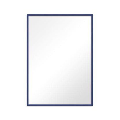 Mirror Framed in Blue Wood