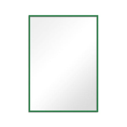 Mirror Framed in Green Wood