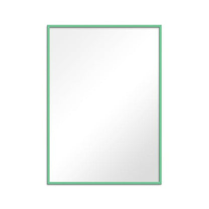 Mirror Framed in Mint Wood