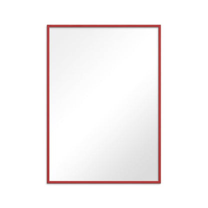 Mirror Framed in Red Wood