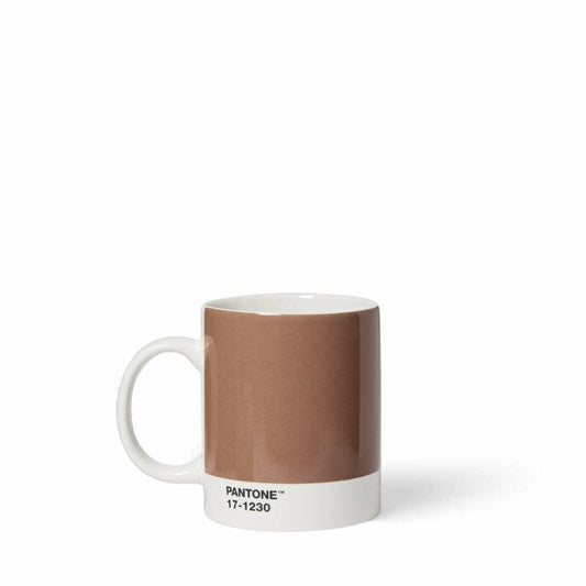 Pantone Mug in Gift Box in 2025 Color of the Year 17-1230 Mocha Mousse
