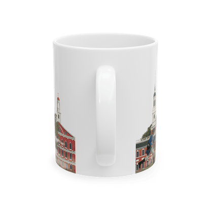 America 250th Anniversary Ceramic Mug designed by Martin Schwartz