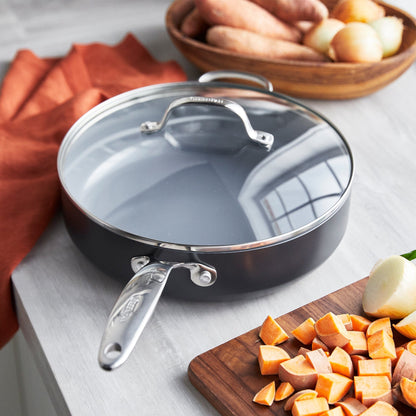 GreenPan Valencia Pro Non-Stick 4.5qt Ceramic Saute Pan With Lid