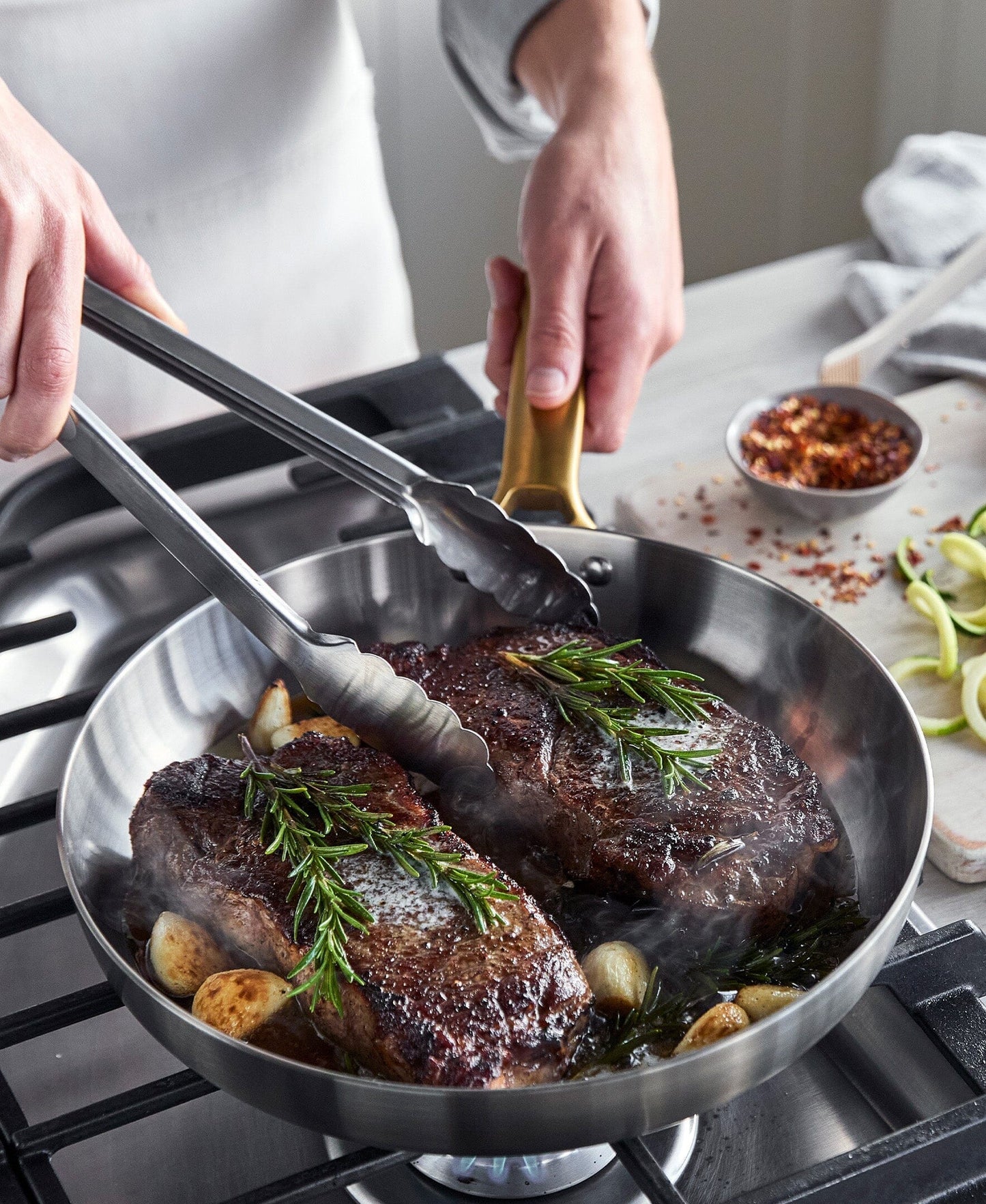 GreenPan Reserve Stainless Steel Cookware Set