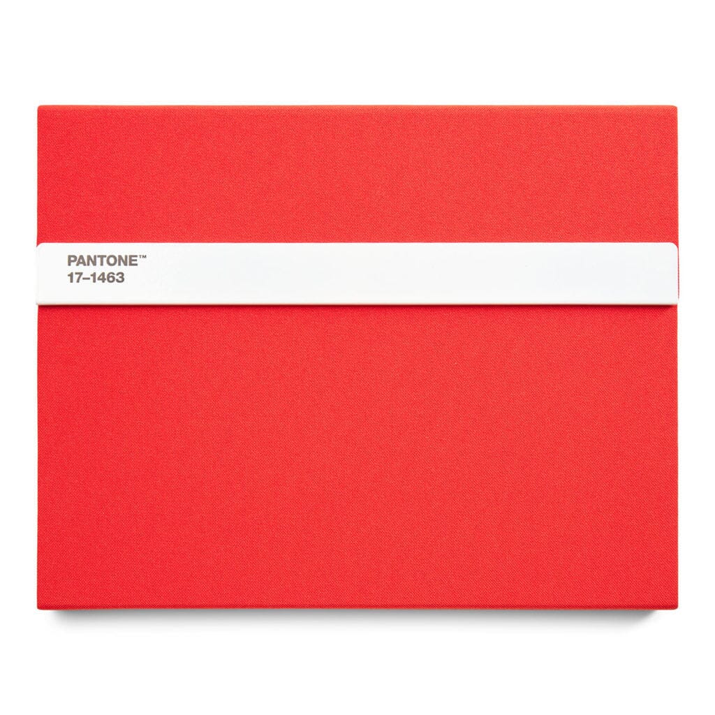 Pantone Notebook with Pencil Unlined in Orange 17-1463