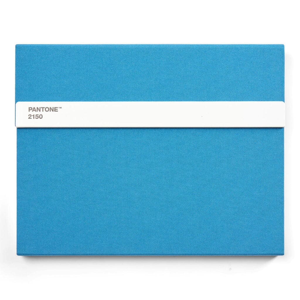 Pantone Notebook with Pencil Lined in Blue 2150 C