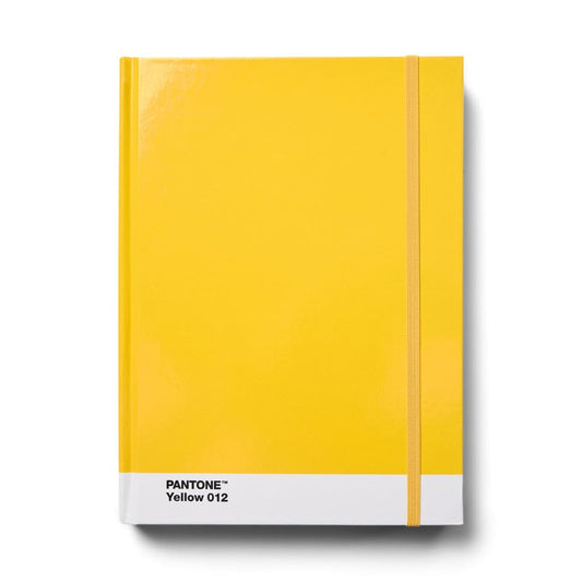 Pantone Large Dotted Notebook in Yellow 012 C