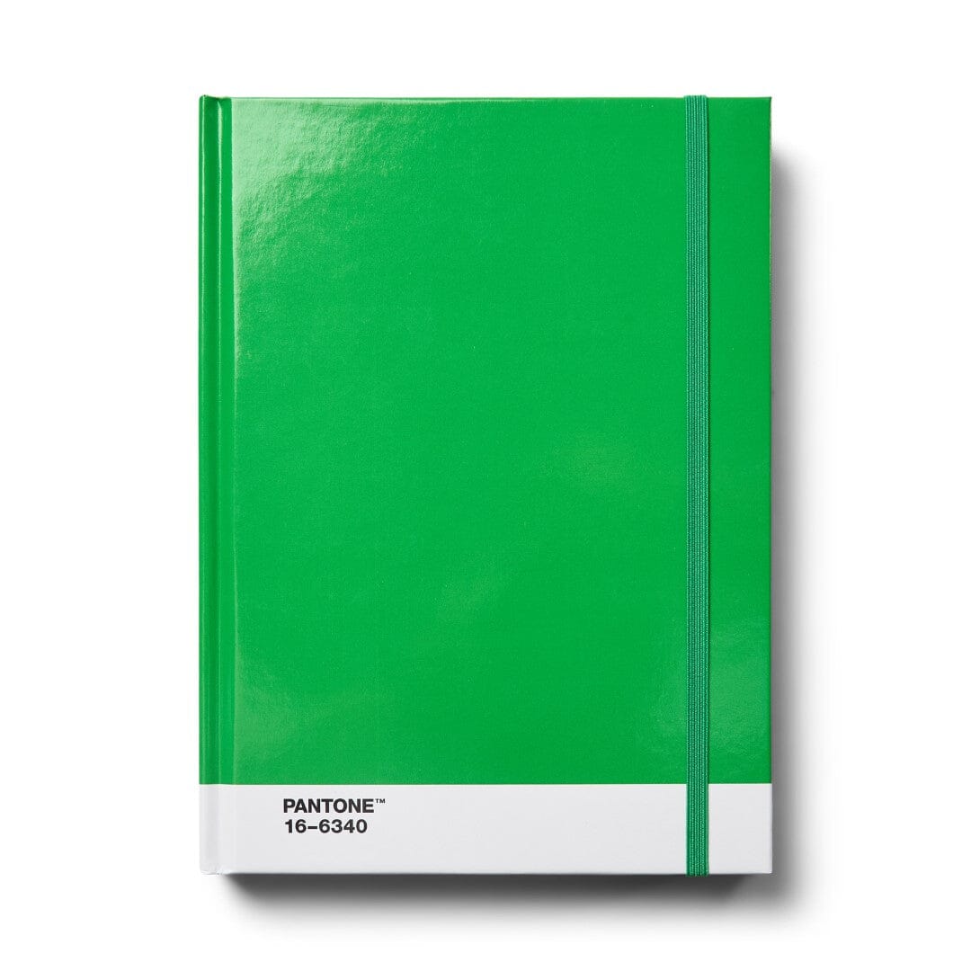 Pantone Large Dotted Notebook in Green 16-6340