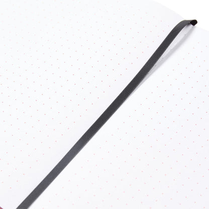 Pantone Large Dotted Notebook in Red 18-1763