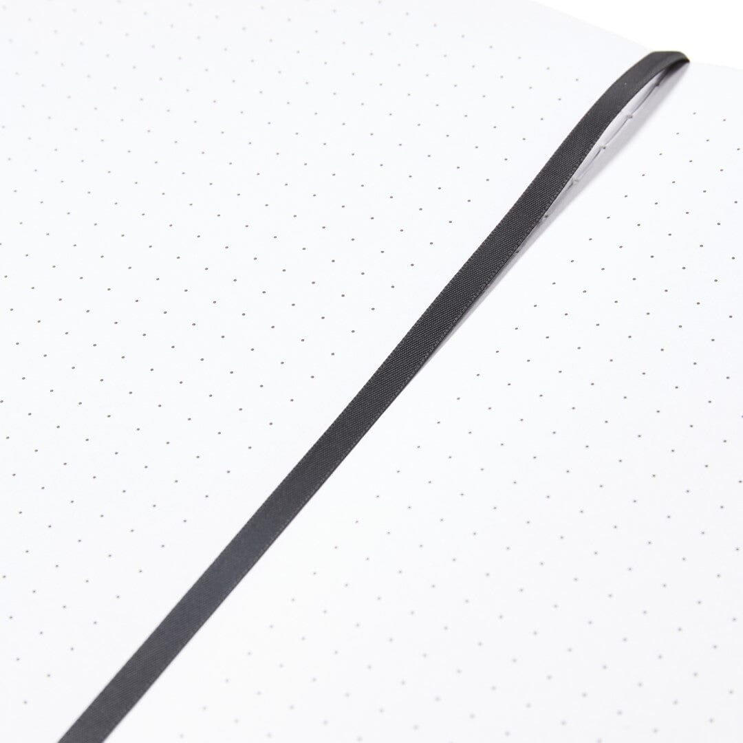 Pantone Large Dotted Notebook in Grey 19-0203
