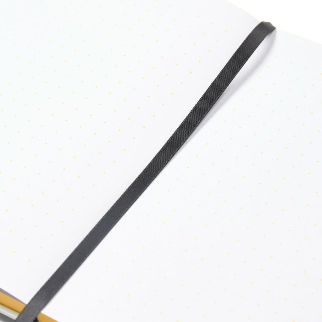 Pantone Small Dotted Notebook in Yellow 012 C