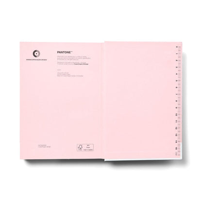 Pantone Small Dotted Notebook in Light Pink 13-2006