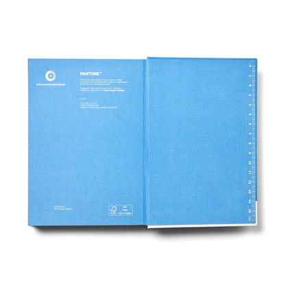 Pantone Small Dotted Notebook in Blue 2150 C