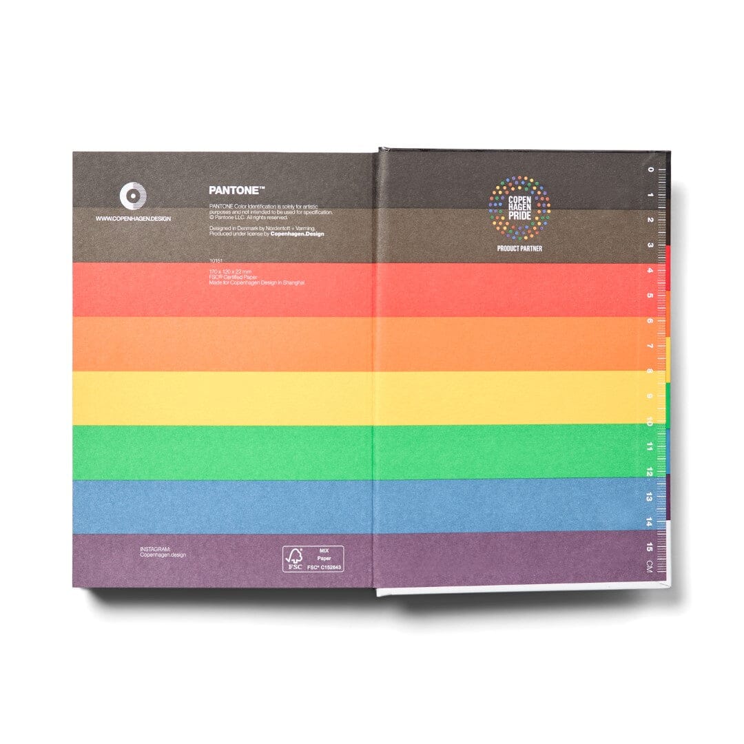 Pantone Small Dotted Notebook in Pride