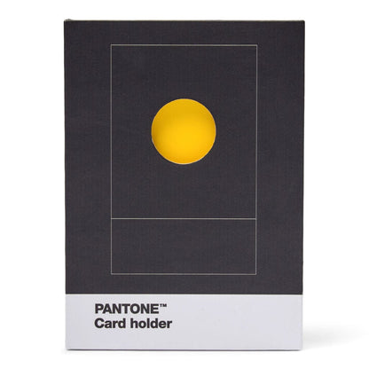 Pantone Credit Card Holder in Yellow 012