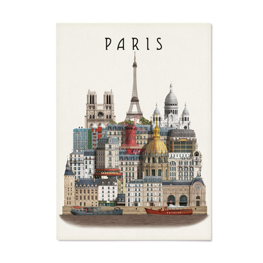 Martin Schwartz Paris Tea Towel