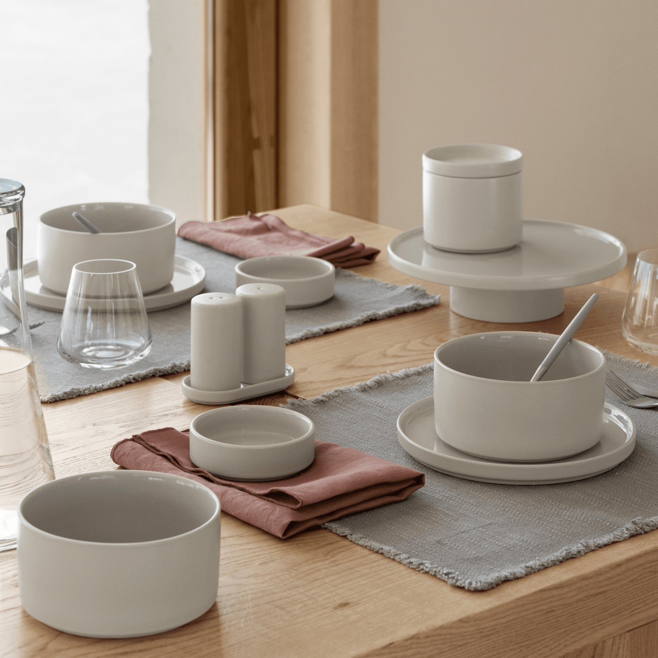 Blomus Pilar Salt & Pepper Shaker Set