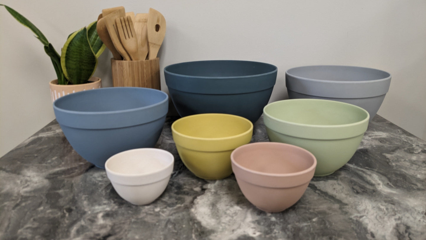 Bamboo Fiber Mixing Bowls