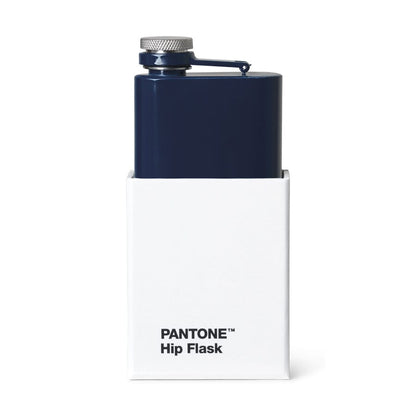 Pantone Hip Flask in Box in Blue 289