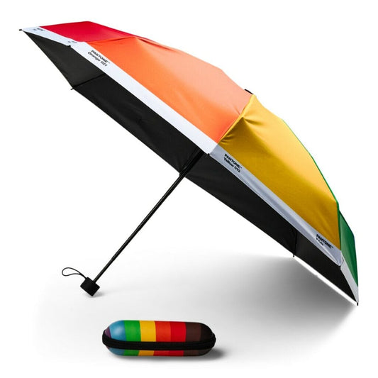 Pantone Small Folding Umbrella in Carry Case in Pride