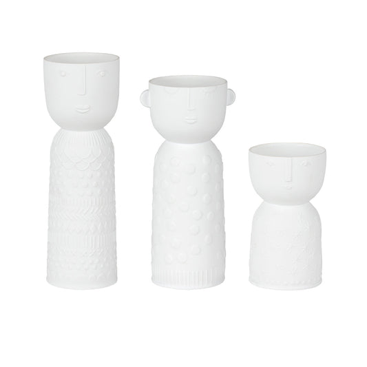 Rader Natural Forms Vase Set Lucia, Luna & Stella