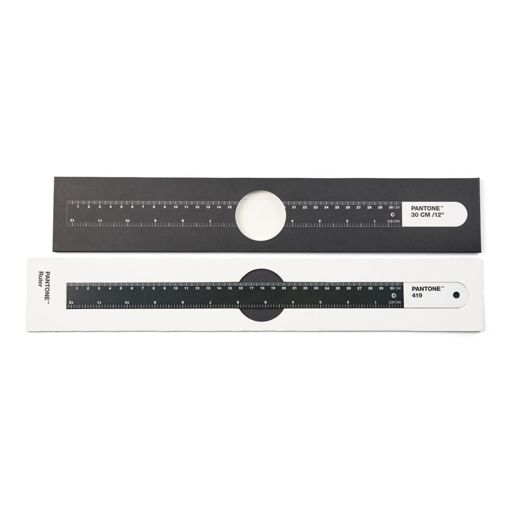 Pantone Ruler in Black 419