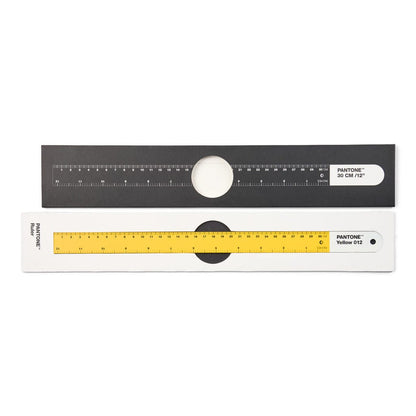 Pantone Ruler in Yellow 012 C