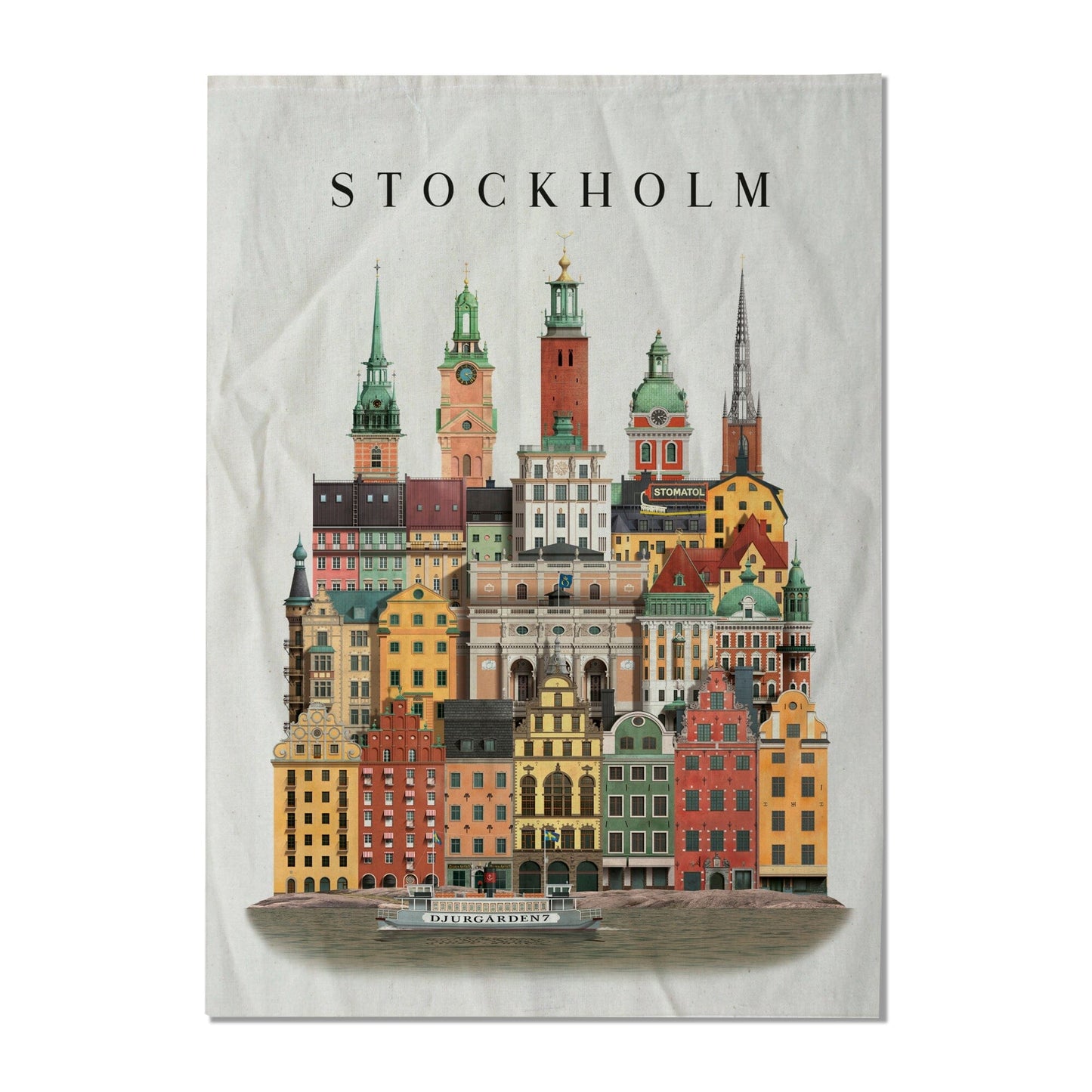 Martin Schwartz Stockholm Tea Towel