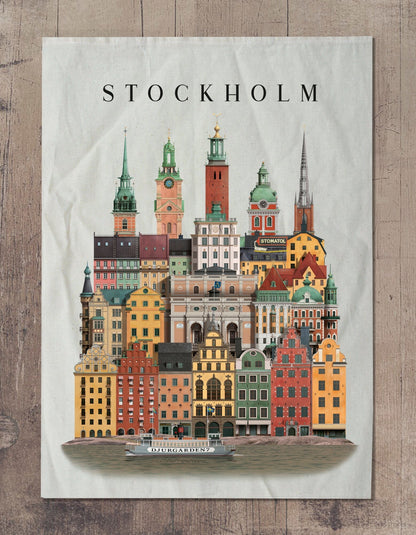 Martin Schwartz Stockholm Tea Towel