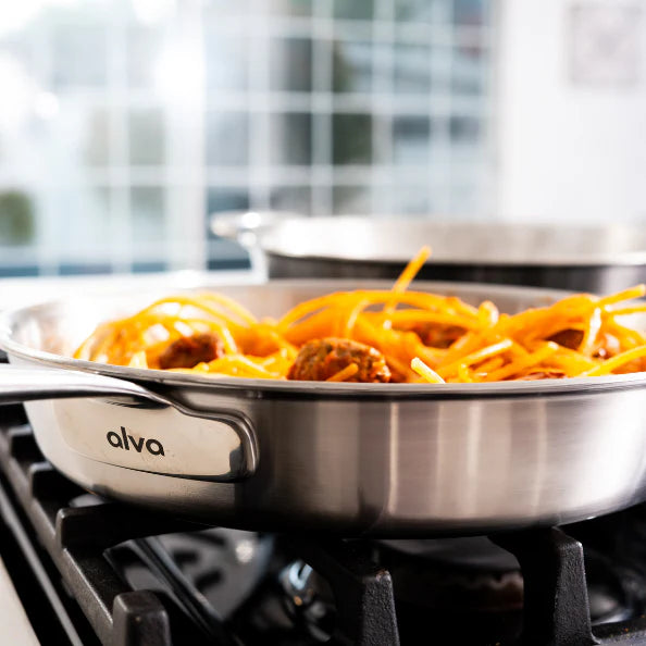 Alva Maestro Non-Toxic 5 Ply Stainless Steel Pans
