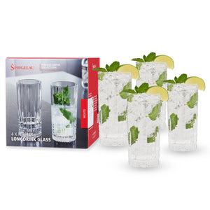 Spiegelau 12.3 oz Perfect Longdrink Glass Set of 4