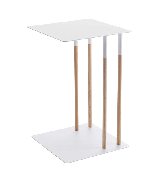 Yamakazi Steel & Wood C Side Table