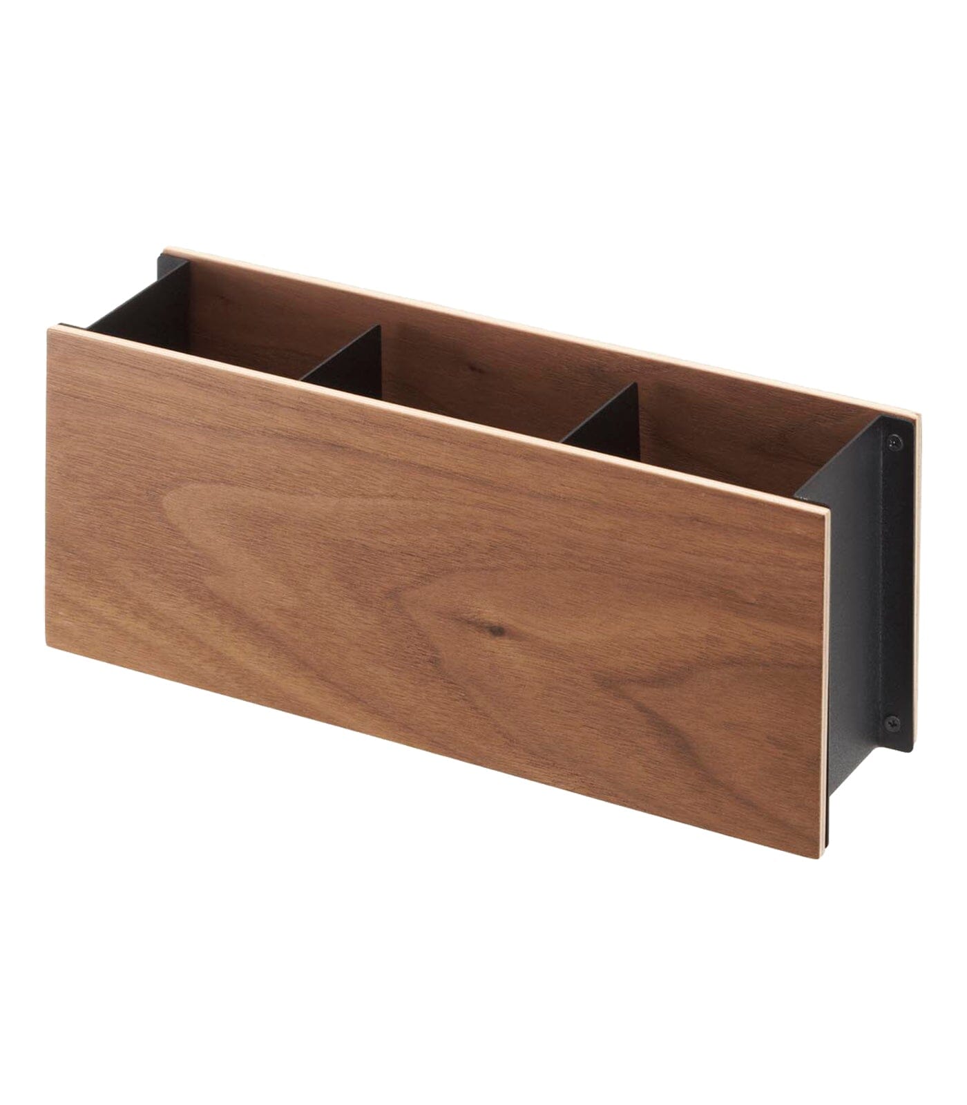 Yamakazi Steel & Wood Desk Organizer