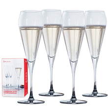 Load image into Gallery viewer, Spiegelau Willsberger 8.5 oz Champagne Flutes Set of 4
