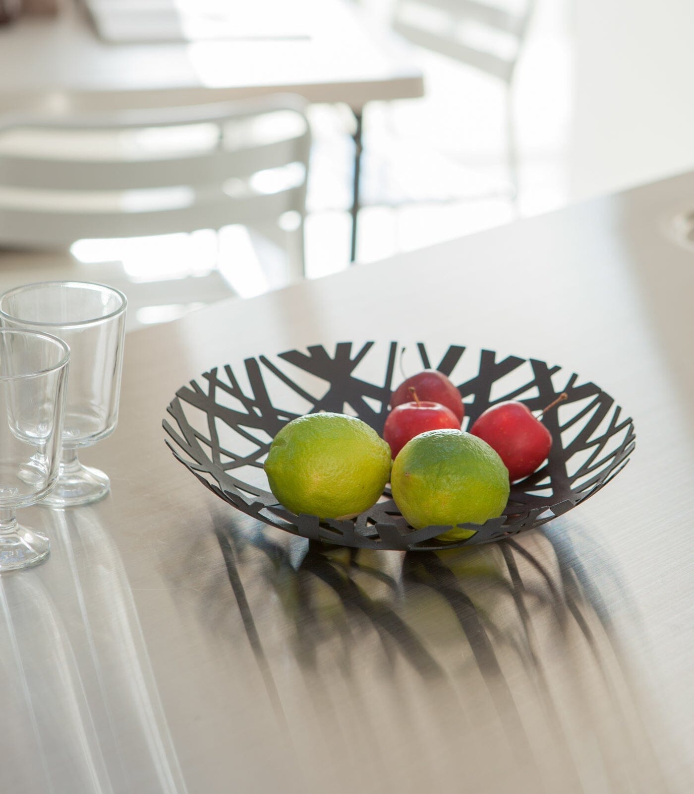 Yamakazi Steel Fruit Bowl