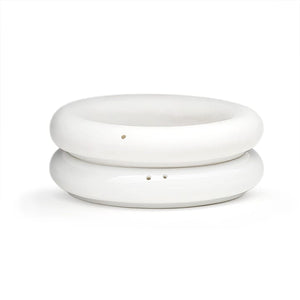 Rings Glossy & Matte salt and pepper shakers